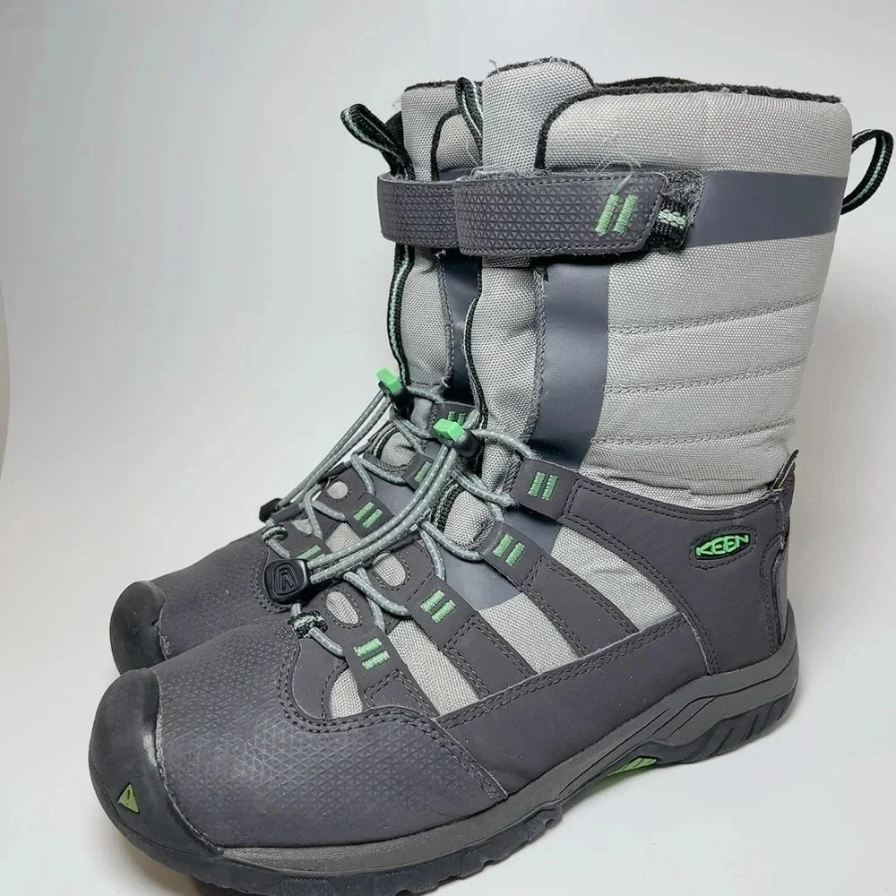 Keen Neo WP Magnet Irish Green Unisex Waterproof Kids Snow Boot